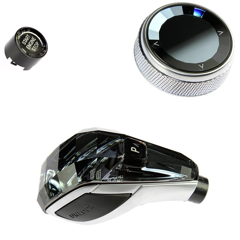 BMW Crystal Gear Shift Knob Set – 3 Pieces