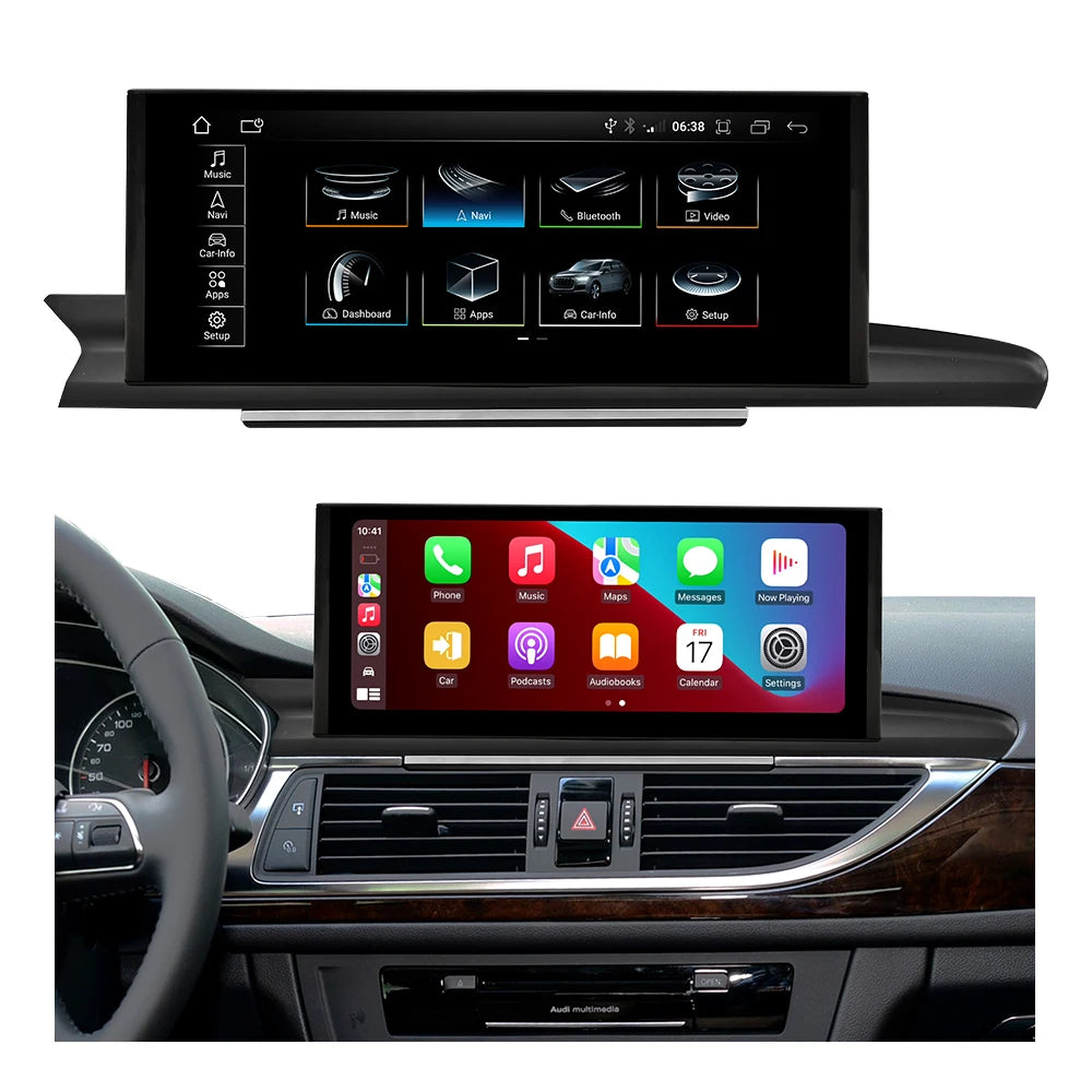 12.3-Inch CarPlay/Android Auto for Audi A6 C7 / A7 (2012-2018)