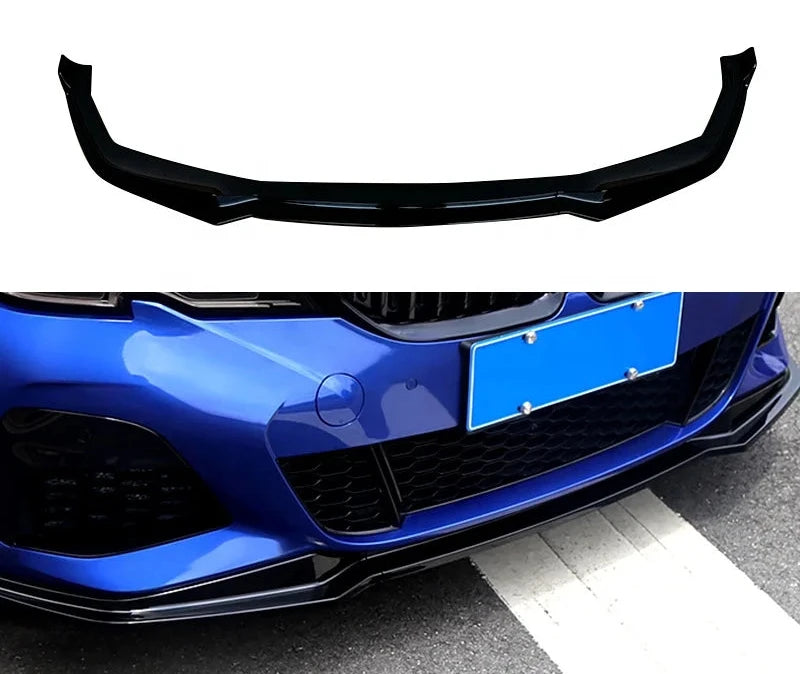 BMW 3 Series G20/G21 Front Lip Spoiler – Gloss Black (2019-2020)